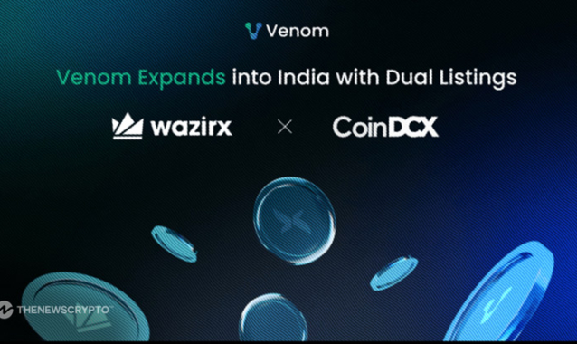 Venom Expands into India with Dual Listings on WazirX and CoinDCX