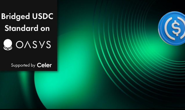 Oasys and Celer Partner to Introduce Bridged USDC Standard Support