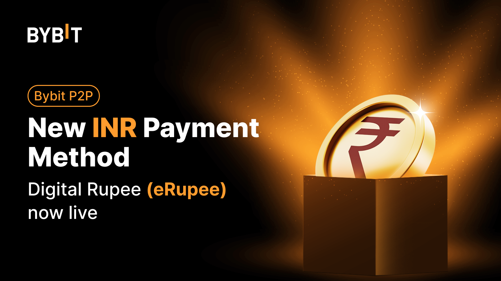 Bybit Unveils Digital Rupee (eRupee), a Secure Payment Solution for INR Users