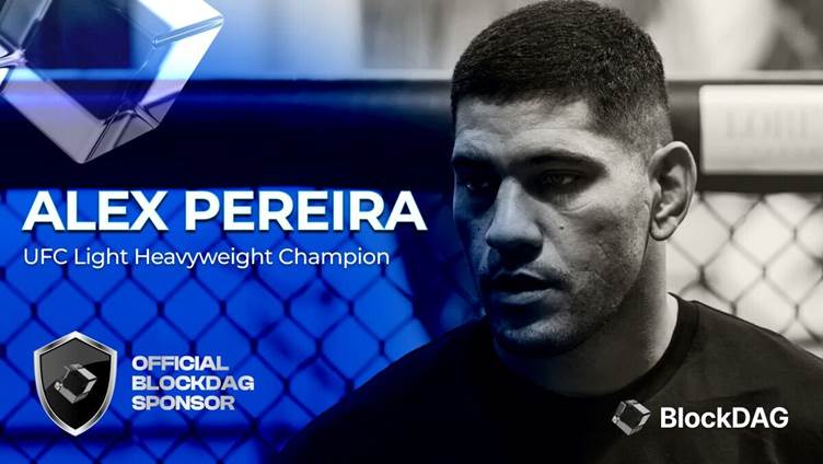 UFC’s Biggest Champ Alex Pereira Joins BlockDAG As Brand Ambassador; Presale Set To Reach $100 Million Amid Stellar & OKB Forecasts