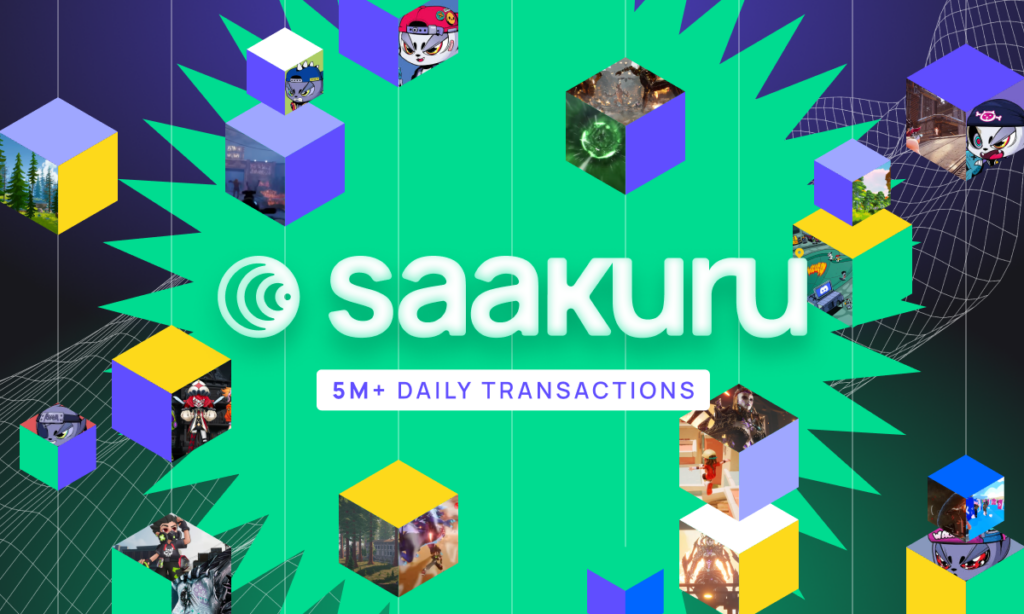 Saakuru Labs Dominates Web3 Gaming with 5M Daily Transactions Milestone