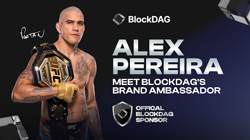 BlockDAG ‘To the Moon’ with UFC Champ Alex Pereira’s Backing While Miner Sales Explode Past Uniswap & SHIB Moves