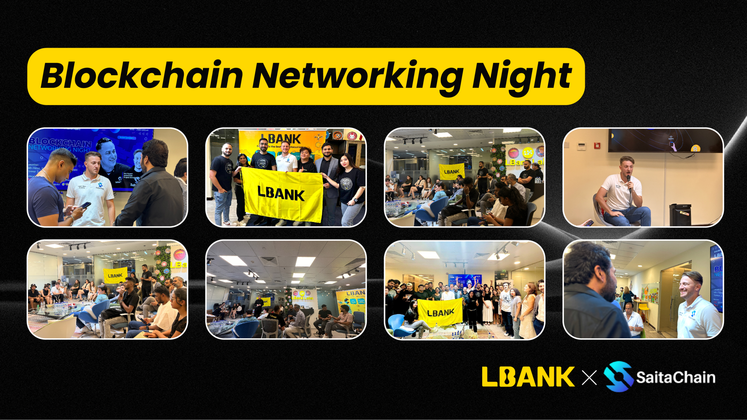  A Milestone Event Hosted by LBank and SaitaChain in Dubai