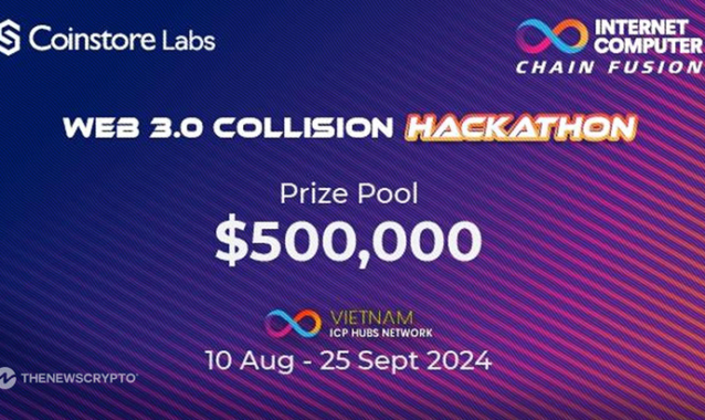 Coinstore Labs Launches ICP Chain FusionHackathon 2024: Compete for a 500,000USDT Prize Pool