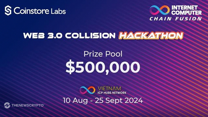 Coinstore Labs Launches ICP Chain FusionHackathon 2024: Compete for a 500,000USDT Prize Pool