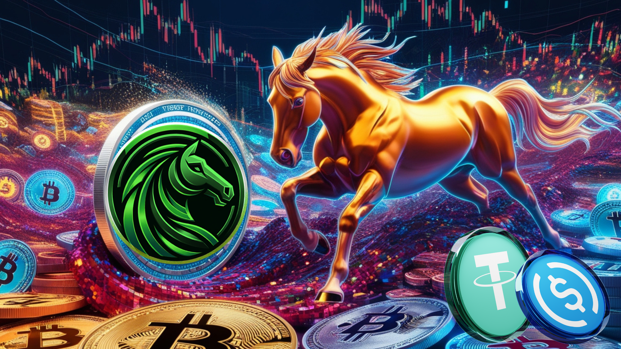 Tether USDT and USDC Mints Inject $1.35B Into Crypto Markets as DigiHorse (DIGI) Gains Traction Amid Rising Investor Activity