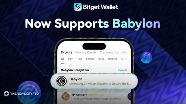 Bitget Wallet Integrates Babylon Bitcoin Staking Mainnet