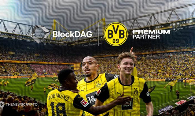 Cardano Faces Hard Fork Delay & Chainlink Wavers; BlockDAG Becomes Borussia Dortmund’s Premium Partner With $10M Deal!