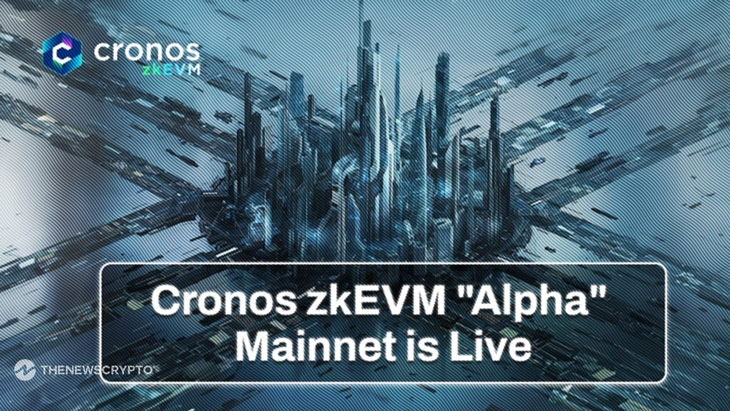 First Third-party Layer-2 ZK chain 'Cronos zkEVM' Goes Live on mainnet