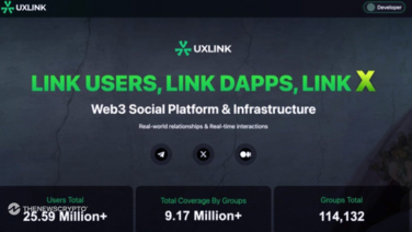 UXLINK Celebrates Major Milestone: 25 Million Registered Users and 10 Million Holders on Arbitrum