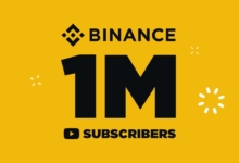 Binance Sets Record as First Crypto Brand to Hit 1 Million YouTube Subscribers