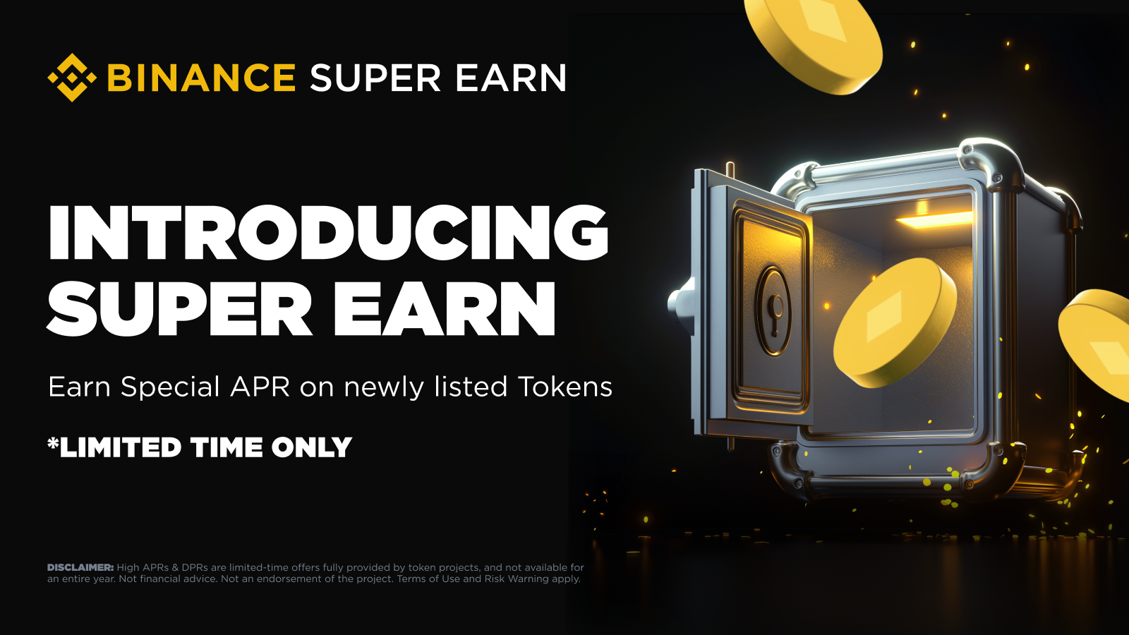 Binance Launches 'Super Earn' to Boost User Rewards and Project Exposure