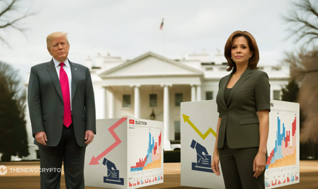 Trump Based Memecoins Stumble as Harris Leads in New Poll