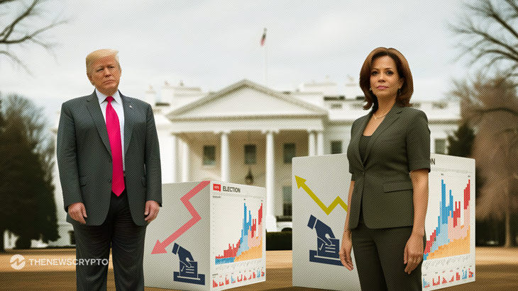 Trump Based Memecoins Stumble as Harris Leads in New Poll