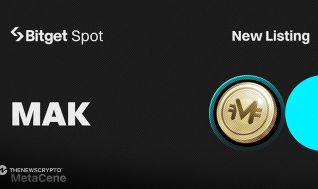 Bitget lists ServerFi project Metacene on Launchpool with 1,980,000 MAK Token Prize Pool