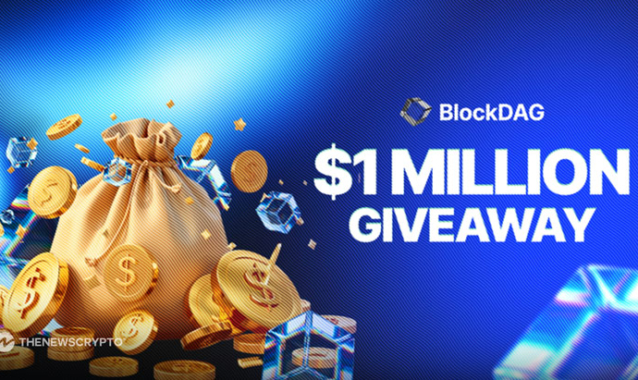 BlockDAG Rolls Out $1M Giveaway for Its Growing Community—While Dogecoin Gains Momentum & Near Protocol Seals a Major Deal!