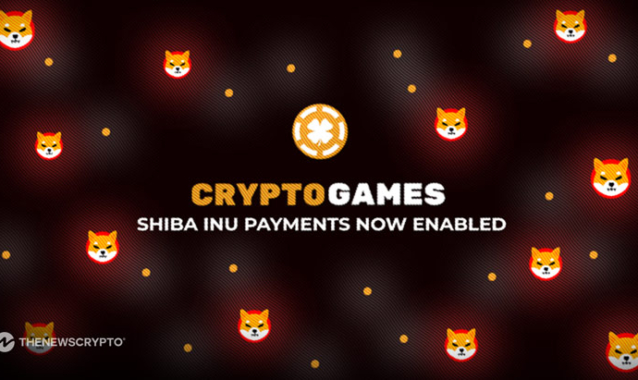 CryptoGames Announces Support for Shiba Inu (SHIB) Deposit: You Can Now Play with Meme Coin