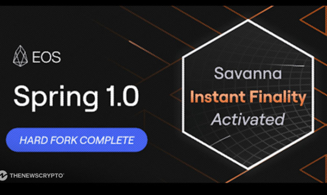 EOS Network Completes Spring 1.0 Upgrade, Achieving 1-Second Transaction Finality