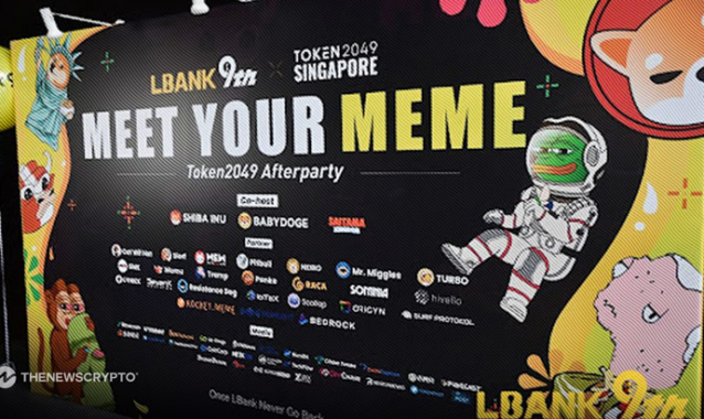 LBank Successfully Concludes 'Meet Your Meme' TOKEN2049 Afterparty in Singapore