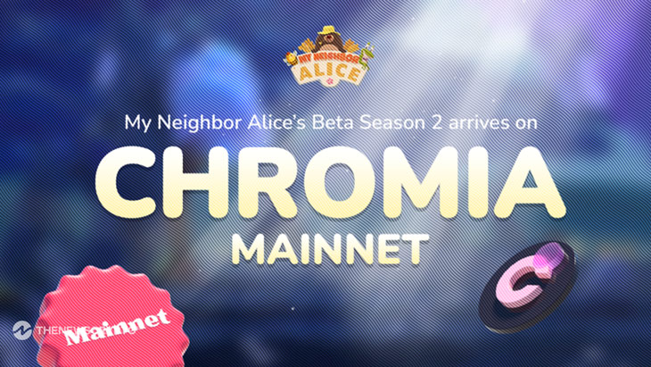 My Neighbor Alice Becomes First Fully On-Chain Game with Chromia Mainnet Launch