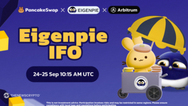 PancakeSwap Launches First IFO on Arbitrum Featuring Eigenpie