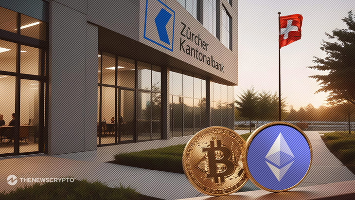 Swiss Bank Zurich Cantonal Launches Bitcoin and Ethereum Trading