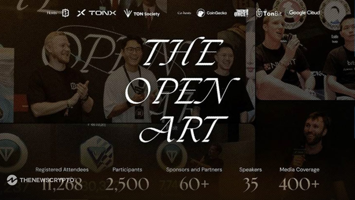 The Open Art by Blum, TONX, and TON Society Draws 11,280+ Registered Attendees, Becoming the Largest Event of Token2049 Week