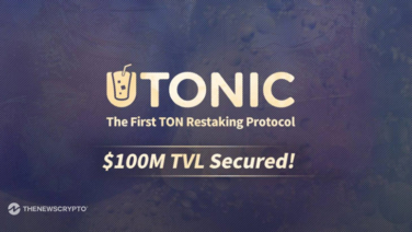 Ton's Restaking Solution UTONIC Protocol Raises $100M in TVL