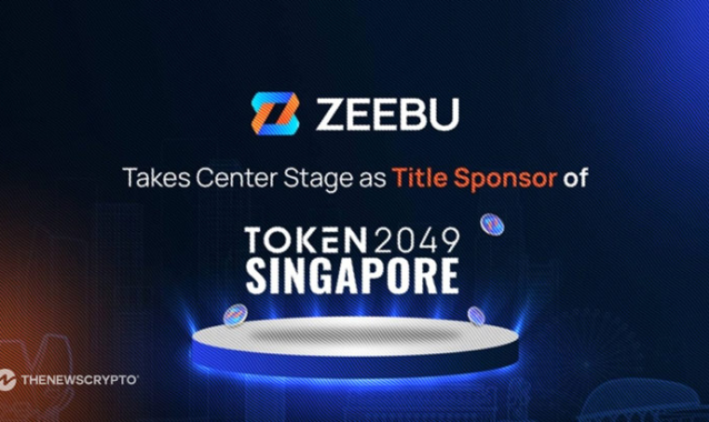 Zeebu, Title Sponsor of TOKEN2049 Singapore Set to Showcase Largest Booth Ever