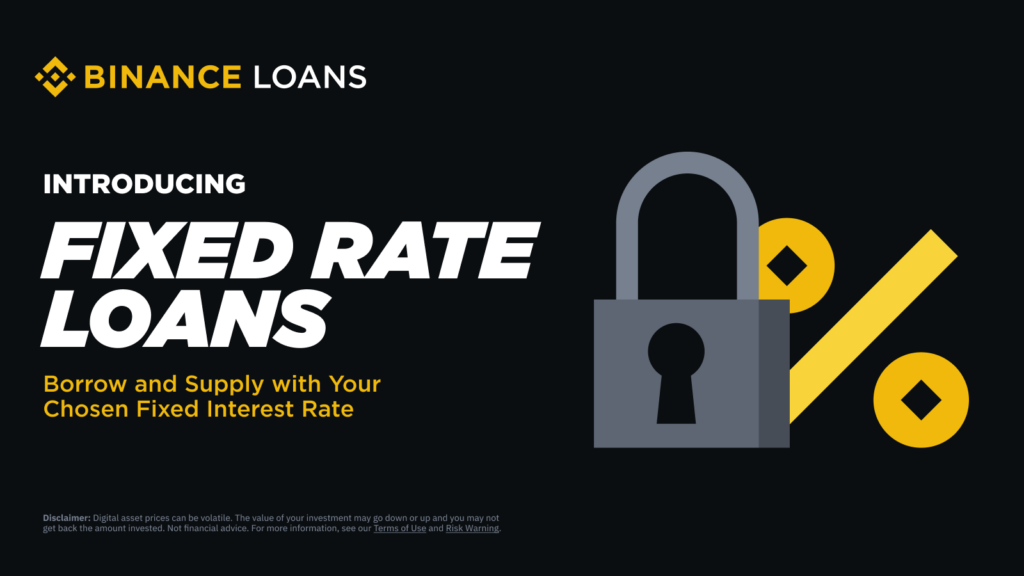 Binance Introduces Fixed Rate Loans for Stable, Predictable Returns with Stablecoins