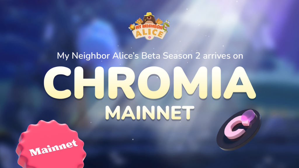 My Neighbor Alice Becomes First Fully On-Chain Game with Chromia Mainnet Launch