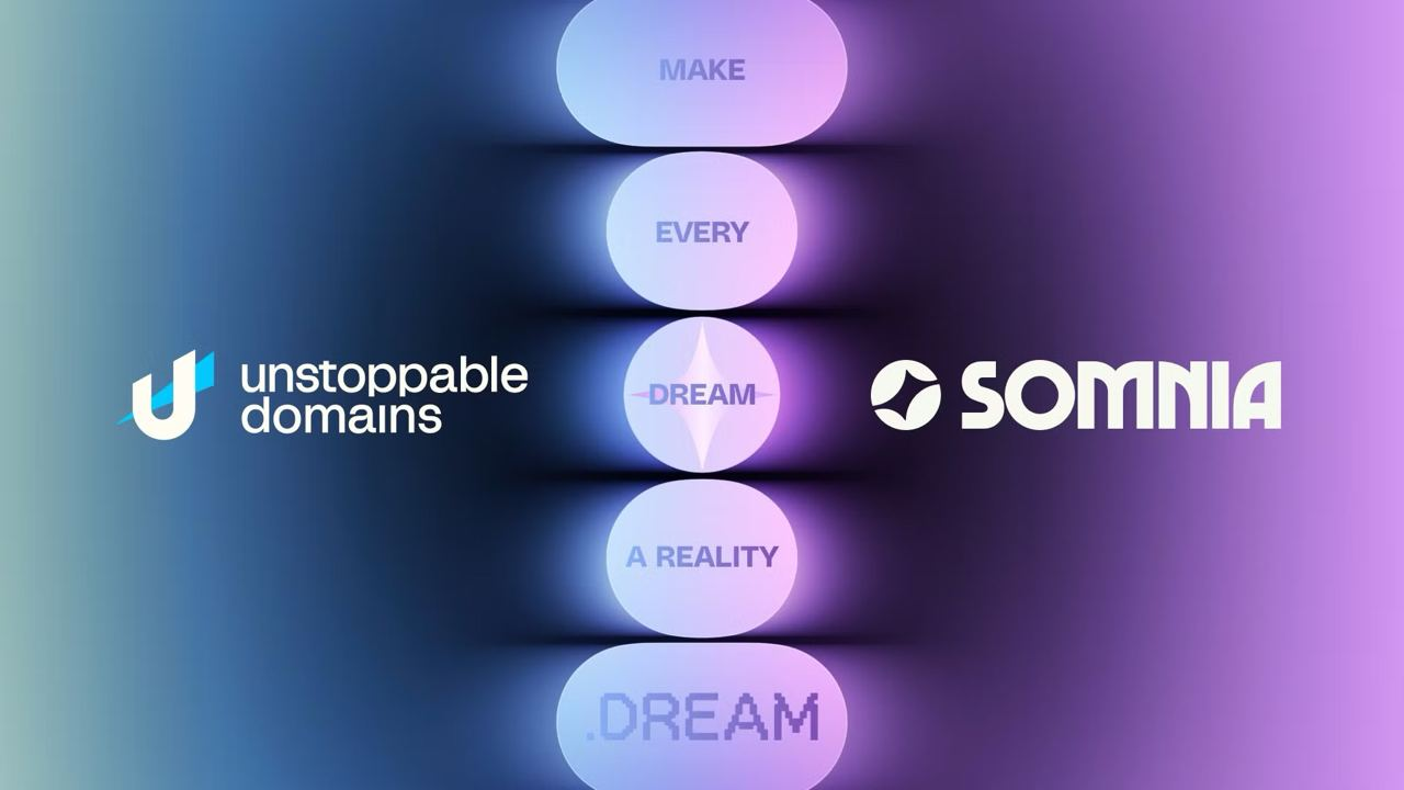 Unstoppable Domains and Somnia Partner to Boost Digital Identity in Web3