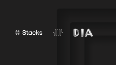 DIA Integrates with Stacks Ecosystem, Enhancing DeFi Development with Customizable Oracle Feeds