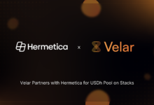 Velar and Hermetica Team Up to Launch High Yield Stableswap Pool on Stacks