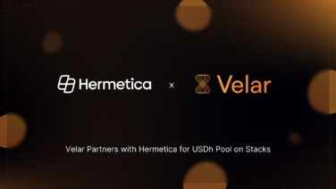 Velar and Hermetica Team Up to Launch High Yield Stableswap Pool on Stacks