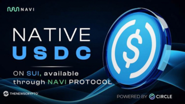 Native USDC on Sui - Available Through NAVI Protocol 