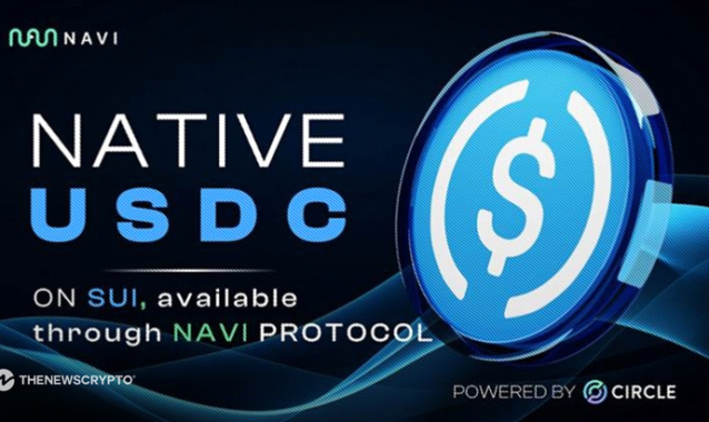 Native USDC on Sui - Available Through NAVI Protocol 