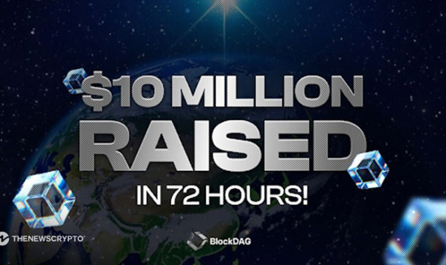 BlockDAG Shatters $10M Presale Record in 72 Hours, Setting Stage for Polygon and TRON to Compete 