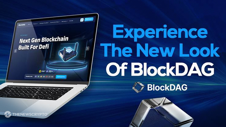 New Look, Same Great ROI: Users Love BlockDAG’s Rebranded Website! XRP Co-Founder Backs Kamala & NEAR Surges