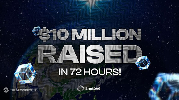 BlockDAG Secures $10M in 72 Hours! Are Whales Set to Take Over? Ethereum Dips and Kaspa's Outlook Remains Shaky