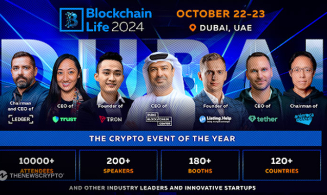 Blockchain Life 2024 in Dubai: A Legendary Gathering of Market Insiders Ahead of the Bull Run