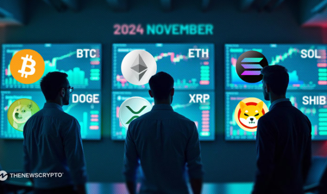 Crypto Price Analysis November 2024: Bitcoin: BTC, Ethereum: ETH, Solana: SOL, Dogecoin: DOGE, RIPPLE: XRP, Shiba Inu: SHIB