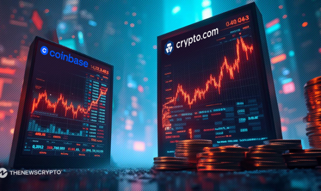 Crypto.com Flips Coinbase Global in Trading Volume Across North America