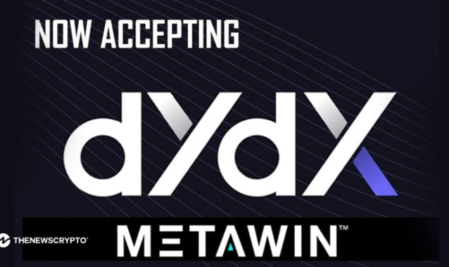 MetaWin Integrates $DYDX, Launches New Prize Draw with 5,000 DYDX Tokens for Eligible Participants