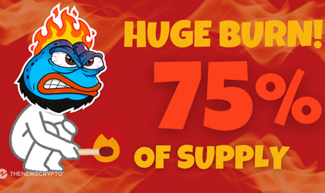 Popo The Frog Announces Major Developments Including 75% Burn, Contract Renouncement, & Trading Expansion