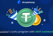 SimpleSwap Enhances Its Loyalty Program with USDT Cashback