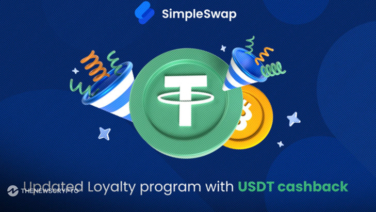 SimpleSwap Enhances Its Loyalty Program with USDT Cashback