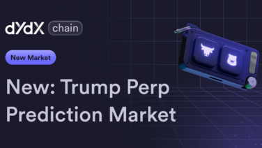 dYdX Launches Trump Prediction Market Perpetuals Ahead of 2024 US Election