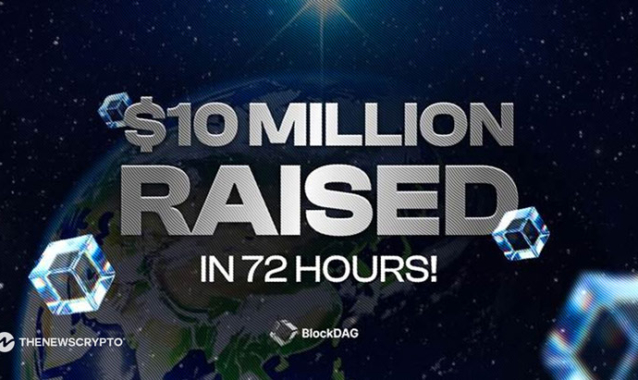 BlockDAG's Noteworthy $10M Achievement in 72 Hours—Presale Now Exceeding $90M; News on ChainLink Partnership & BNB Trends 