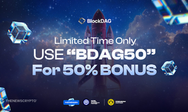 Only 4 Days Left for BlockDAG’s Rebrand – Bitcoin & Cardano Investors Rush for 50% Extra BDAG Coins Before Time Runs Out!